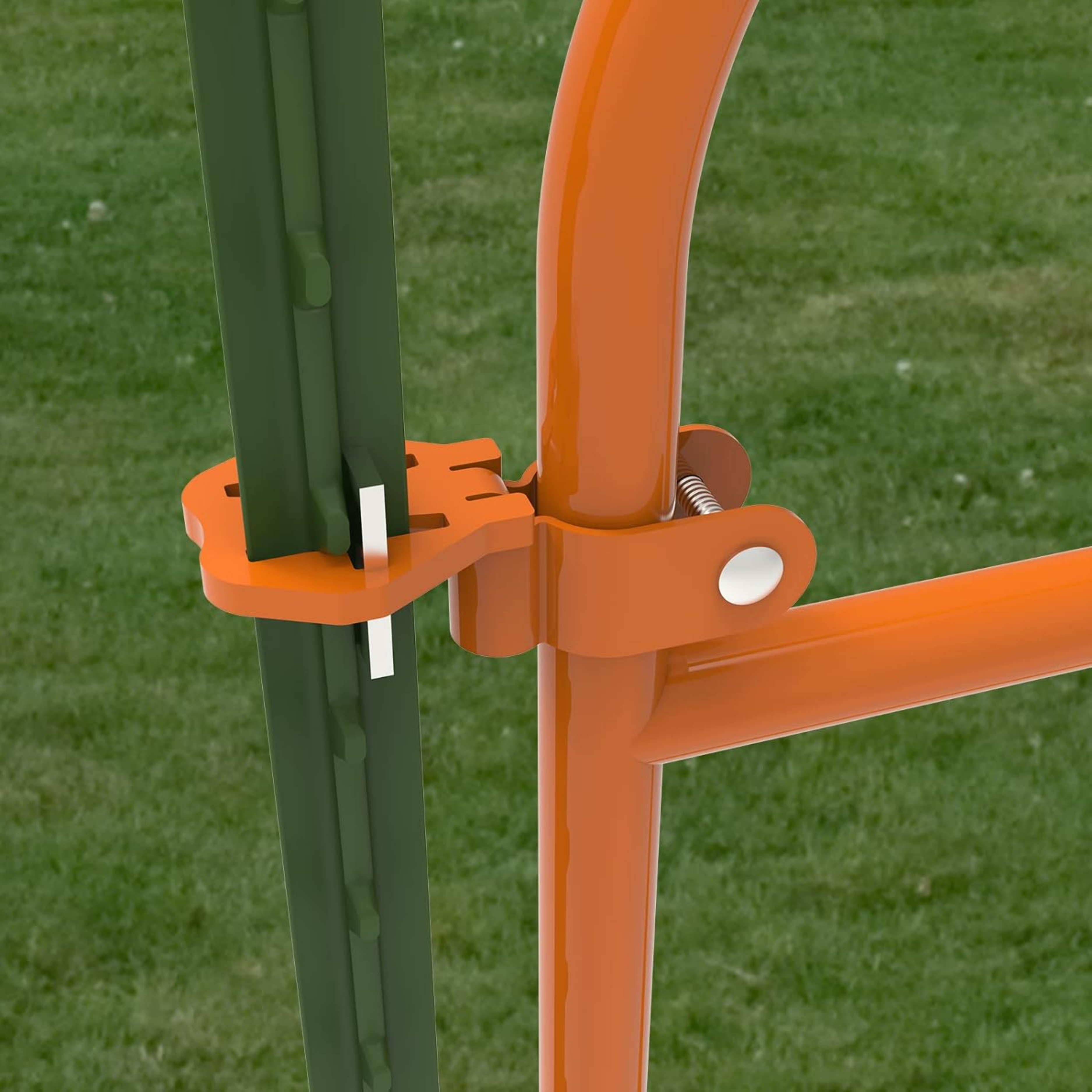 T-Post Gate Hinge Pins, Hang a gate from a Metal T Post, Easy to Install,Hang a gate of Any Farm or Garden from a Metal T Post - Horizon Bliss