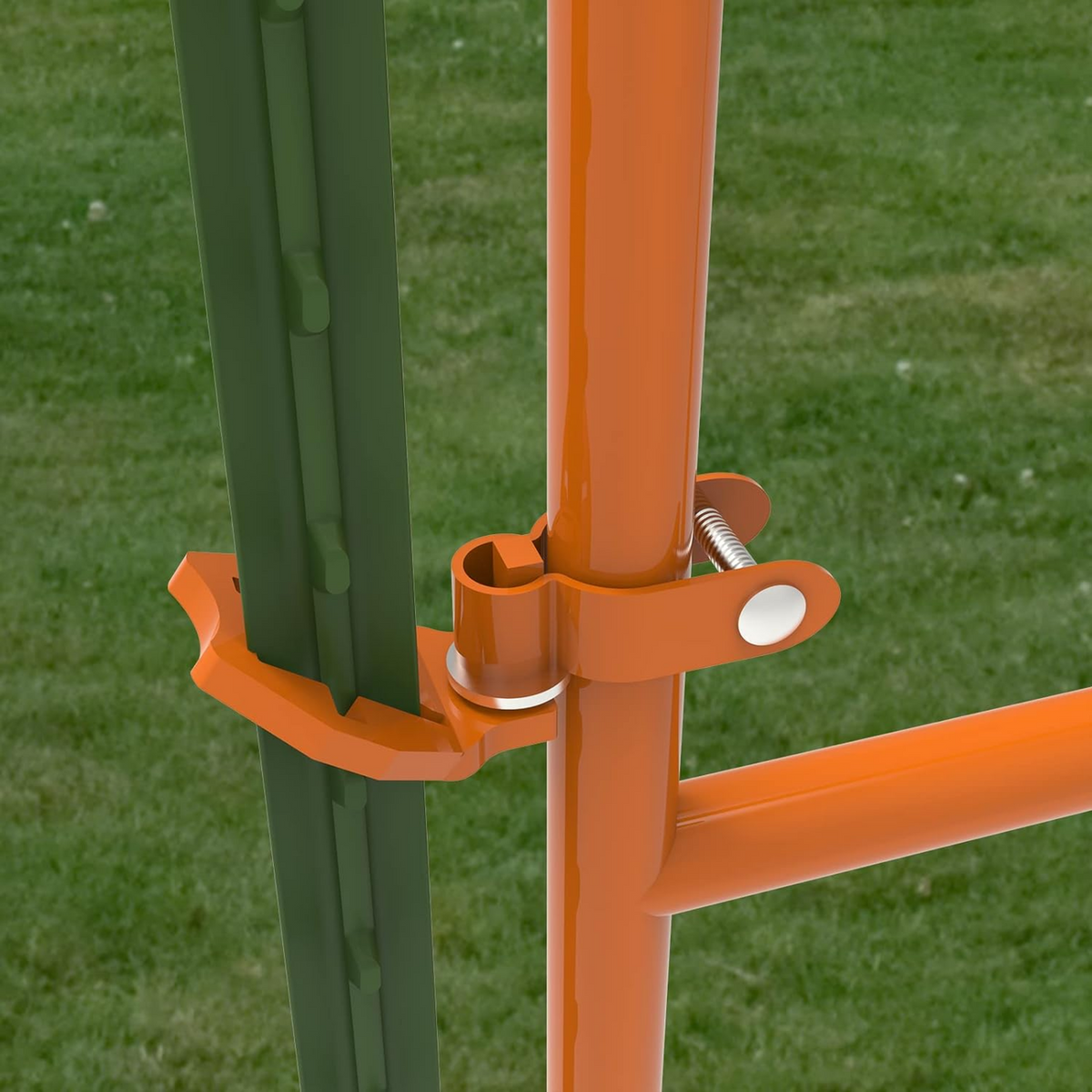 T-Post Gate Hinge Pins, Hang a gate from a Metal T Post, Easy to Install,Hang a gate of Any Farm or Garden from a Metal T Post - Horizon Bliss