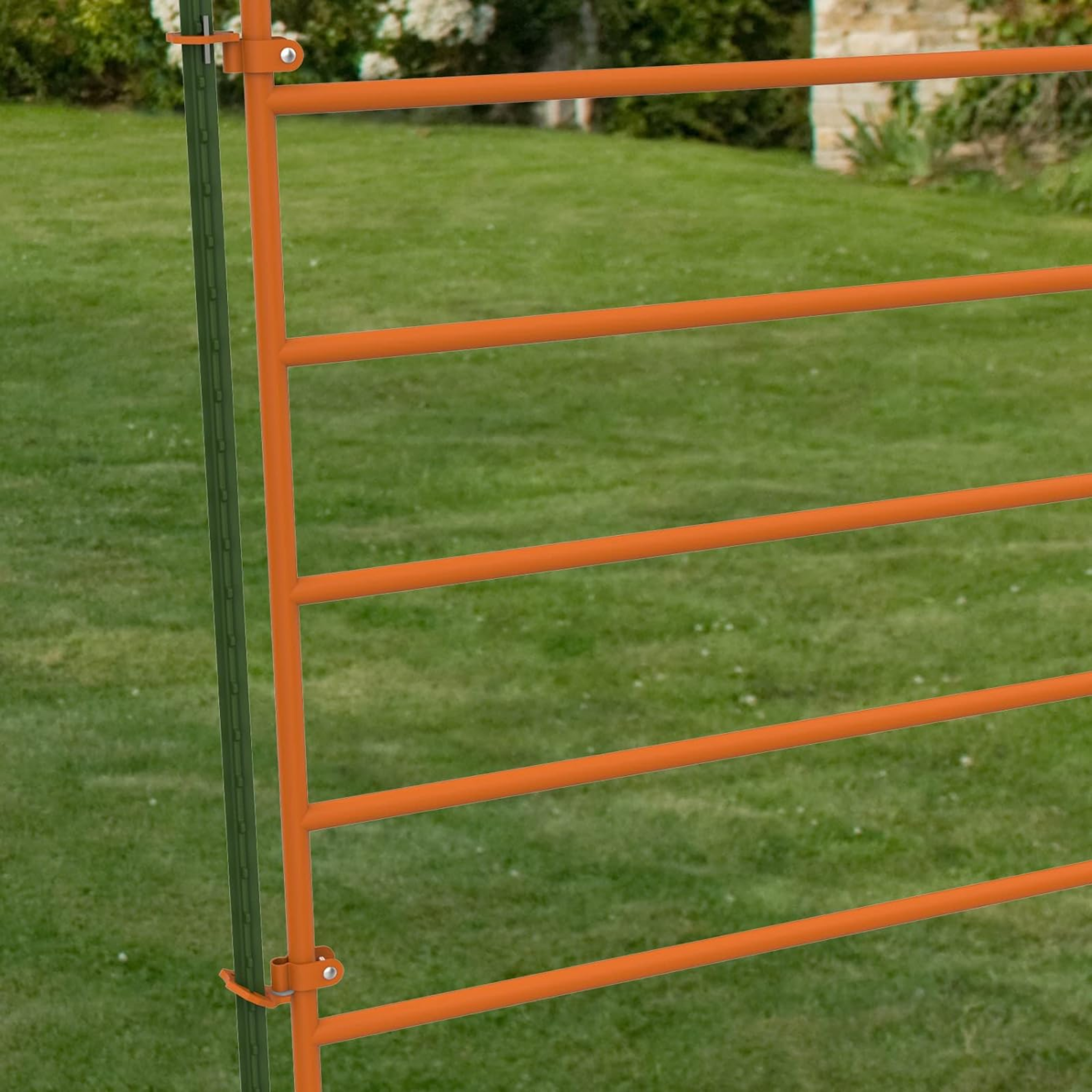 T-Post Gate Hinge Pins, Hang a gate from a Metal T Post, Easy to Install,Hang a gate of Any Farm or Garden from a Metal T Post - Horizon Bliss