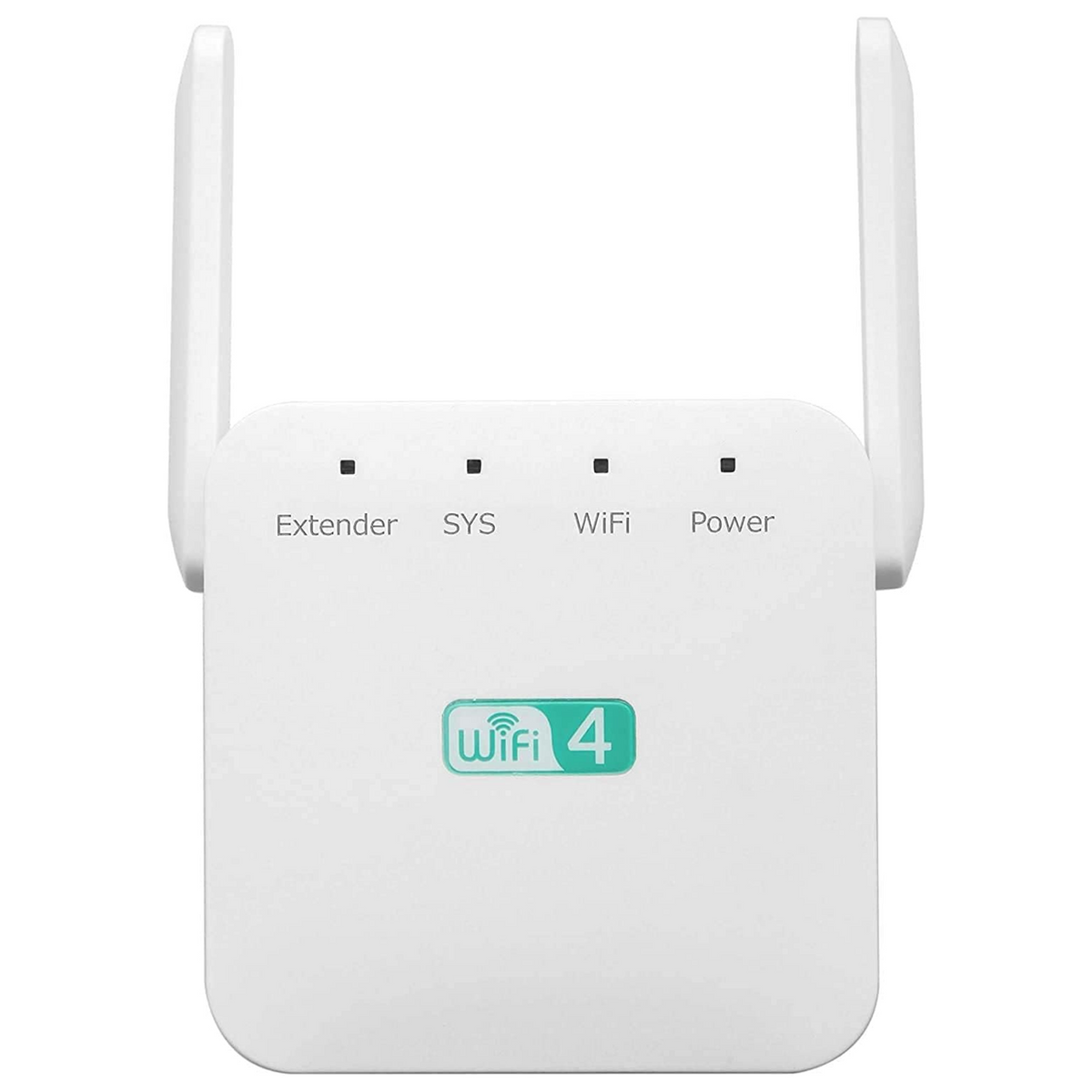 Extend Tecc, Extend Tecc WiFi Booster, Newest WiFi Booster 2024, WiFi Range Extender 300Mbps, Wireless Signal Repeater Booster 2.4 and 5GHz Dual Band 4 Antennas 360° Full Coverage (White) - Horizon Bliss