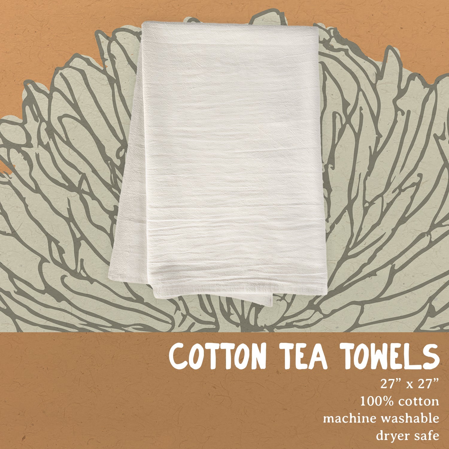 Lemon - Cotton Tea Towel