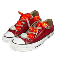 Blinkee 5070090 LED Shoelaces, Red