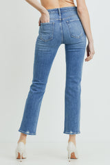 JUST BLACK DENIM STRAIGHT LEG WEEKEND JEAN - Horizon Bliss