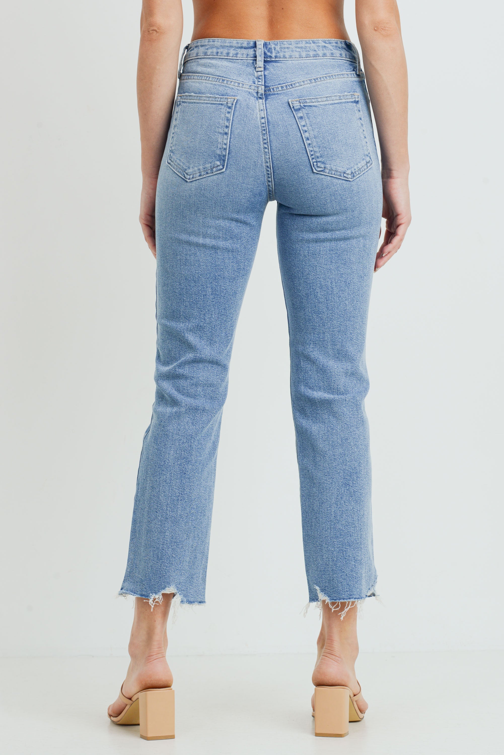 JUST BLACK DENIM VINTAGE STRAIGHT LEG JEAN - Horizon Bliss