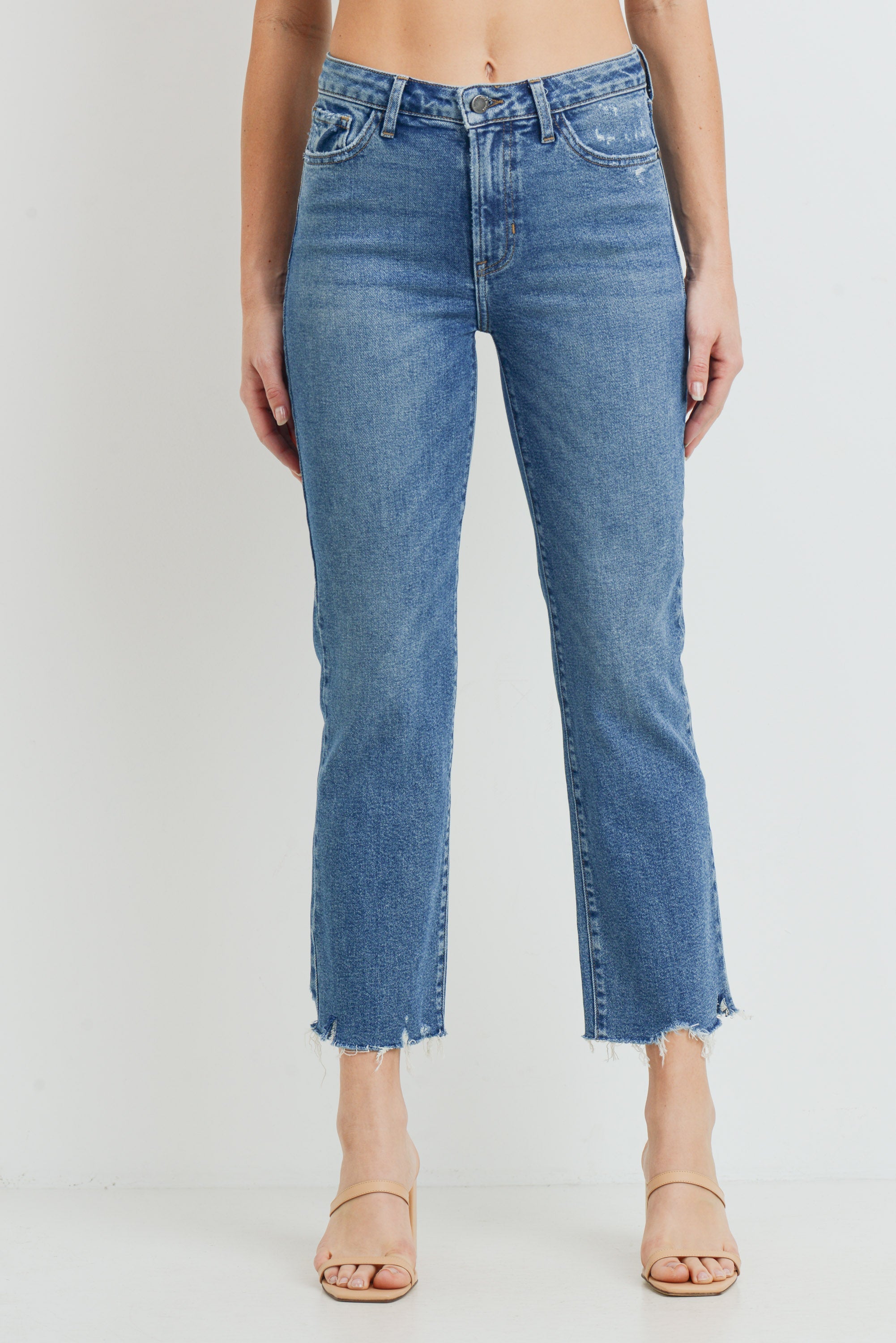 JUST BLACK DENIM VINTAGE STRAIGHT LEG JEAN - Horizon Bliss