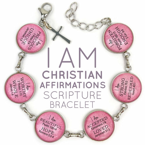 I AM Strong, Unique, Beautiful, Worthy, Loved, Enough – Christian - Horizon Bliss