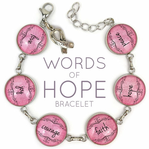 Love, Joy, Courage, Faith, Hope, Peace - Words of Hope Bracelet - Horizon Bliss