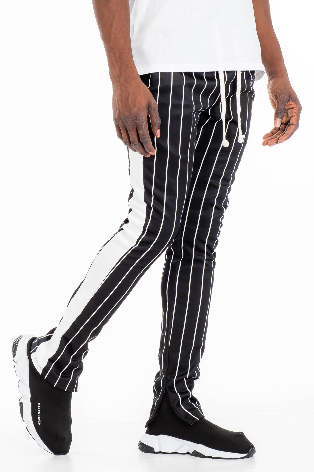 PIN STRIPE TRACK PANTS - Horizon Bliss