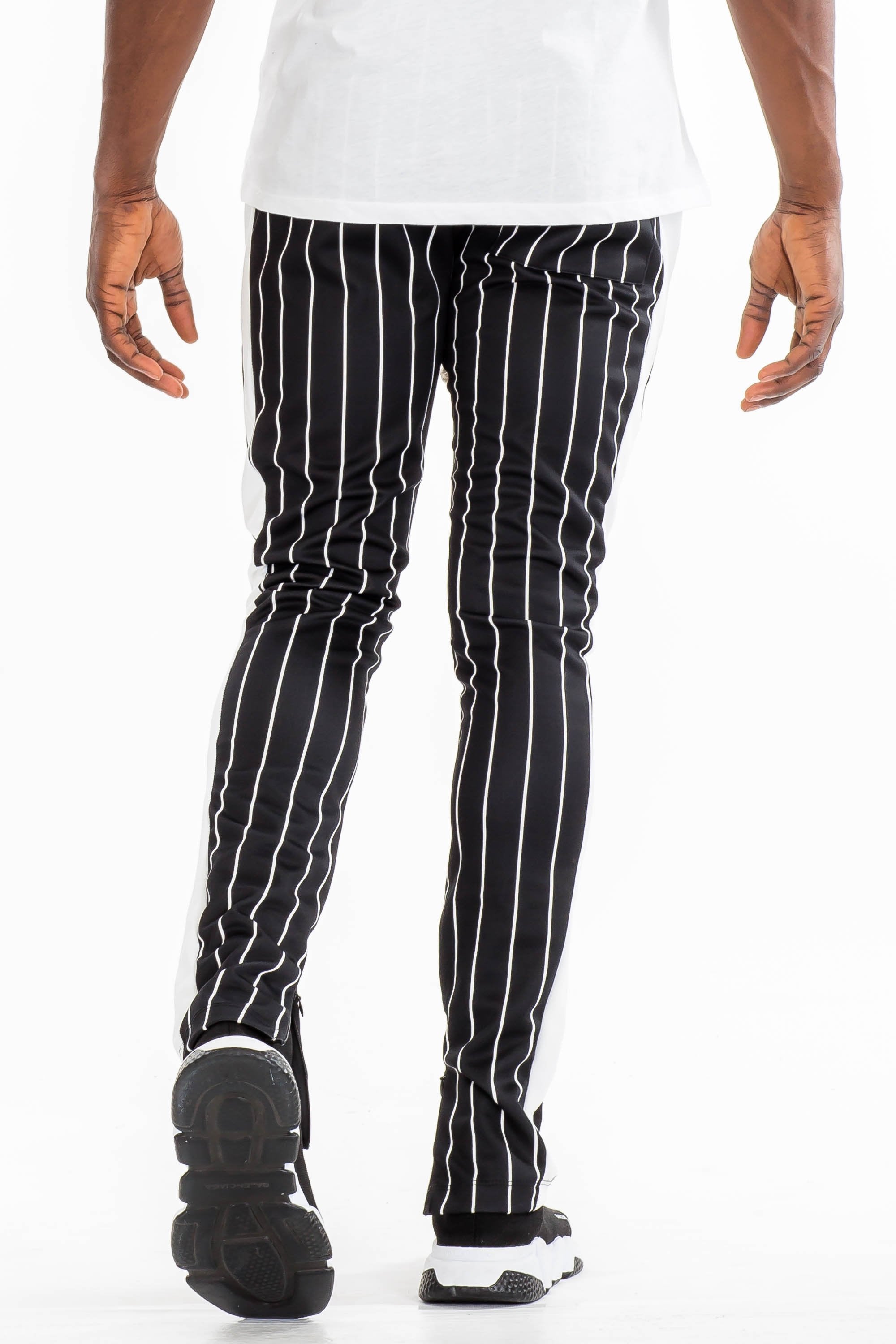 PIN STRIPE TRACK PANTS - Horizon Bliss