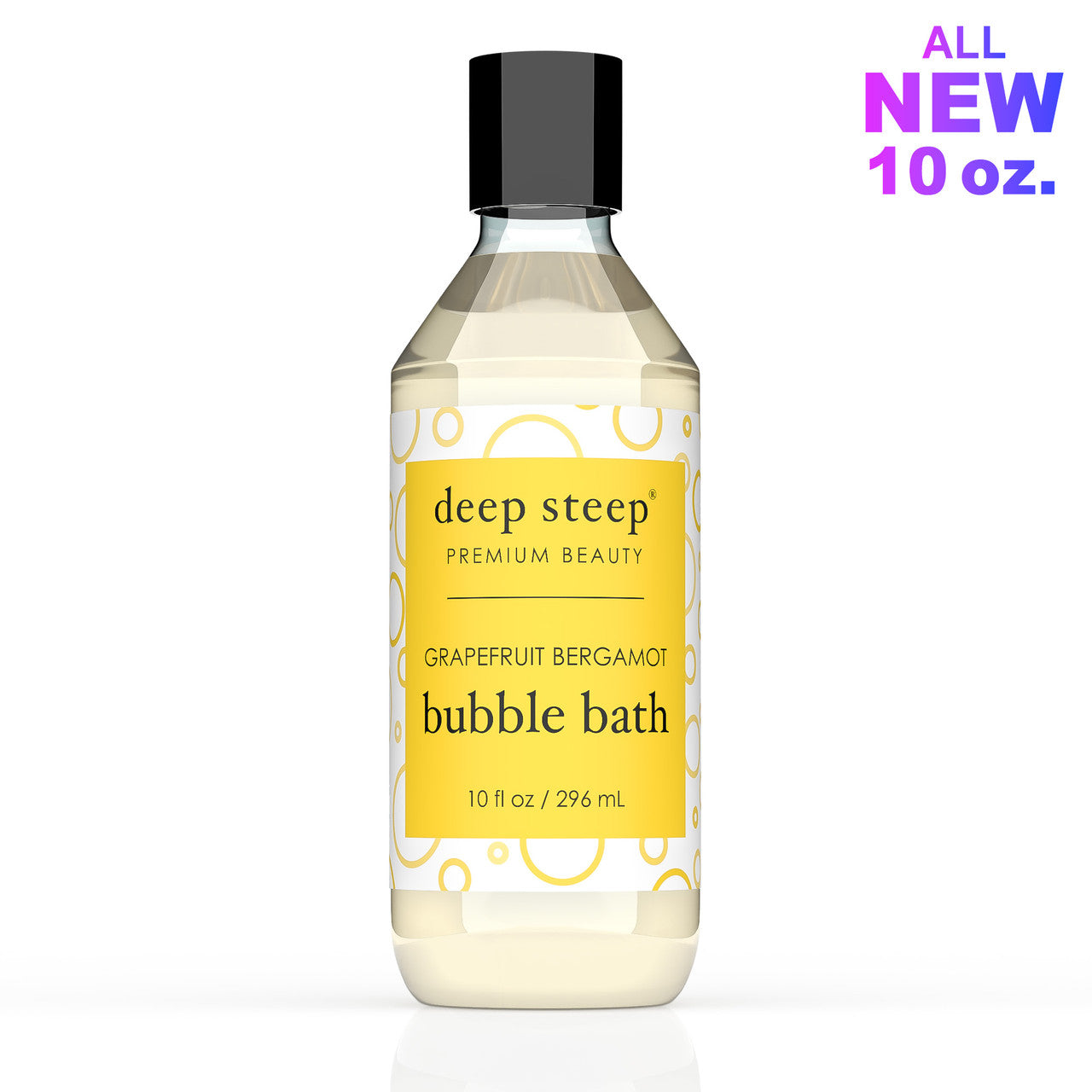 10oz Bubble Bath- Grapefruit Bergamot- Deep Steep - Horizon Bliss