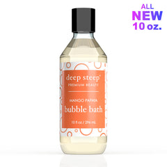 10oz Bubble Bath- Mango Papaya- Deep Steep - Horizon Bliss