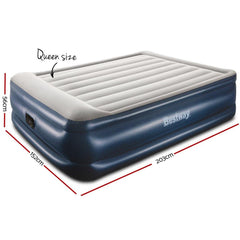 Bestway Air Bed Inflatable Mattress Queen - Horizon Bliss