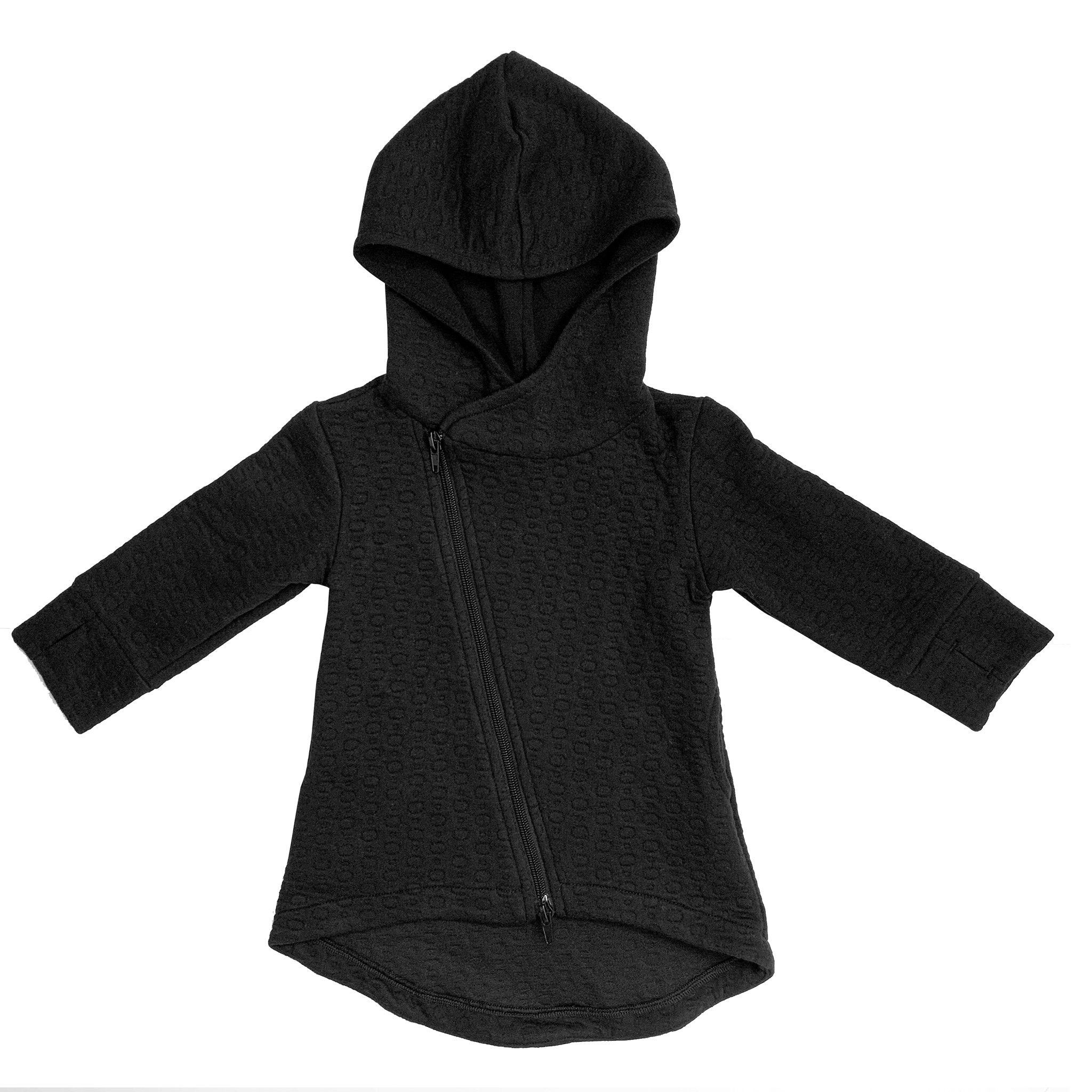 Hi-Lo Quilted Hoodie - Horizon Bliss