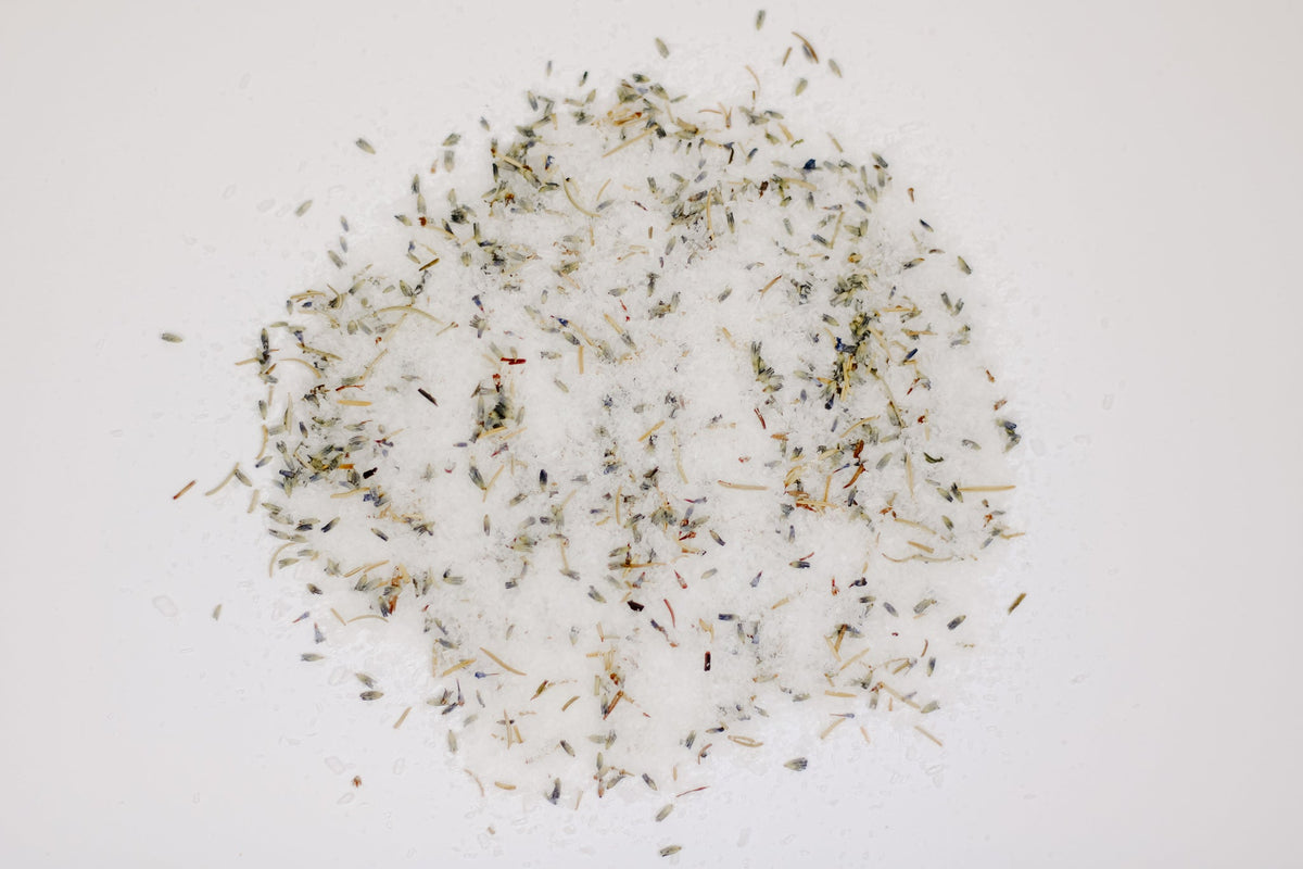 LAVENDER + ROSEMARY BATH SALT REFILL