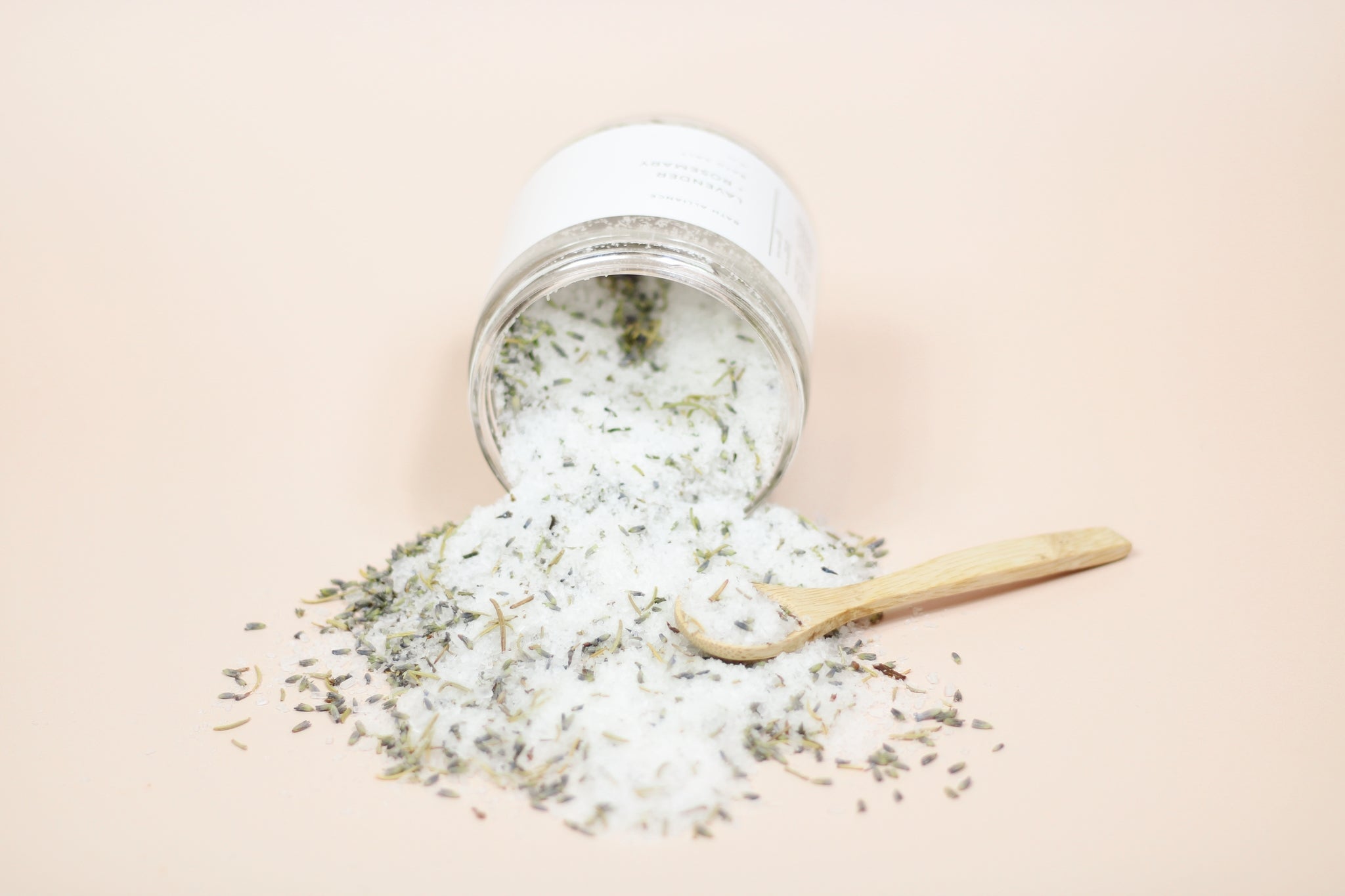 LAVENDER + ROSEMARY BATH SALT REFILL