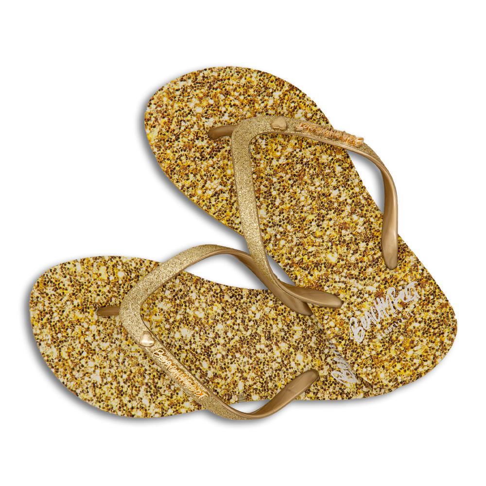 BeachyFeet® - Golden Shimmer - Horizon Bliss