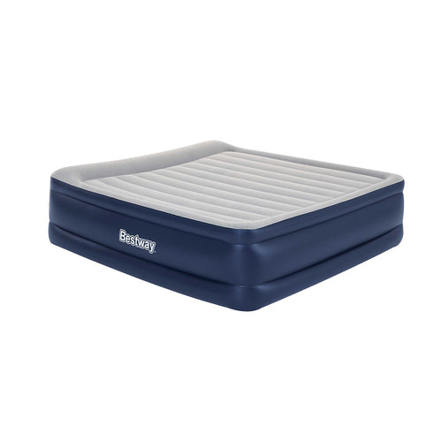 Bestway King Air Bed Inflatable Mattress Sleeping Mat Battery Built-in - Horizon Bliss