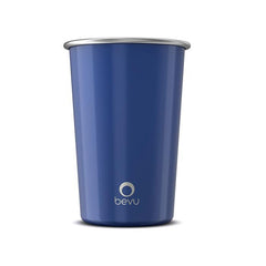 Bevu® FIESTA Steel Cups (2) Cobalt 470ml / 16oz. - Horizon Bliss