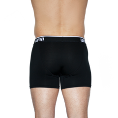 REG Support 6 Inch Boxer Briefs Bamboo Available in Black, Red, Gray, - Horizon Bliss