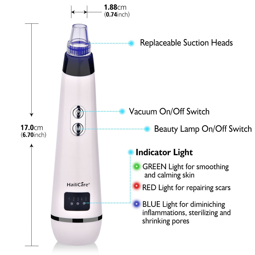 Blackhead Remover Skin Care Face Clean Pore Vacuum - Horizon Bliss