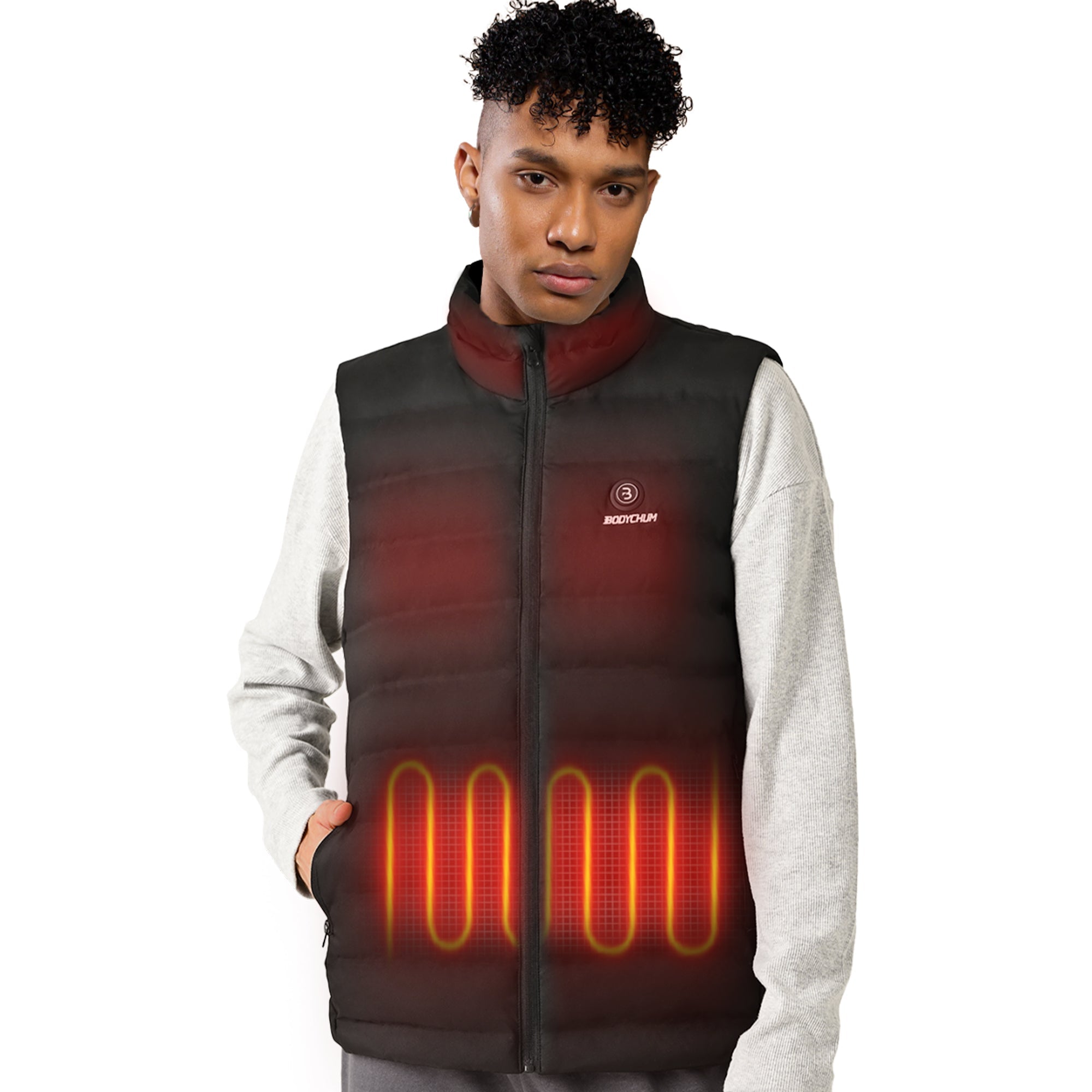 Aptoco Electric Heated Vest for Men Women with USB Charging Battery, 3