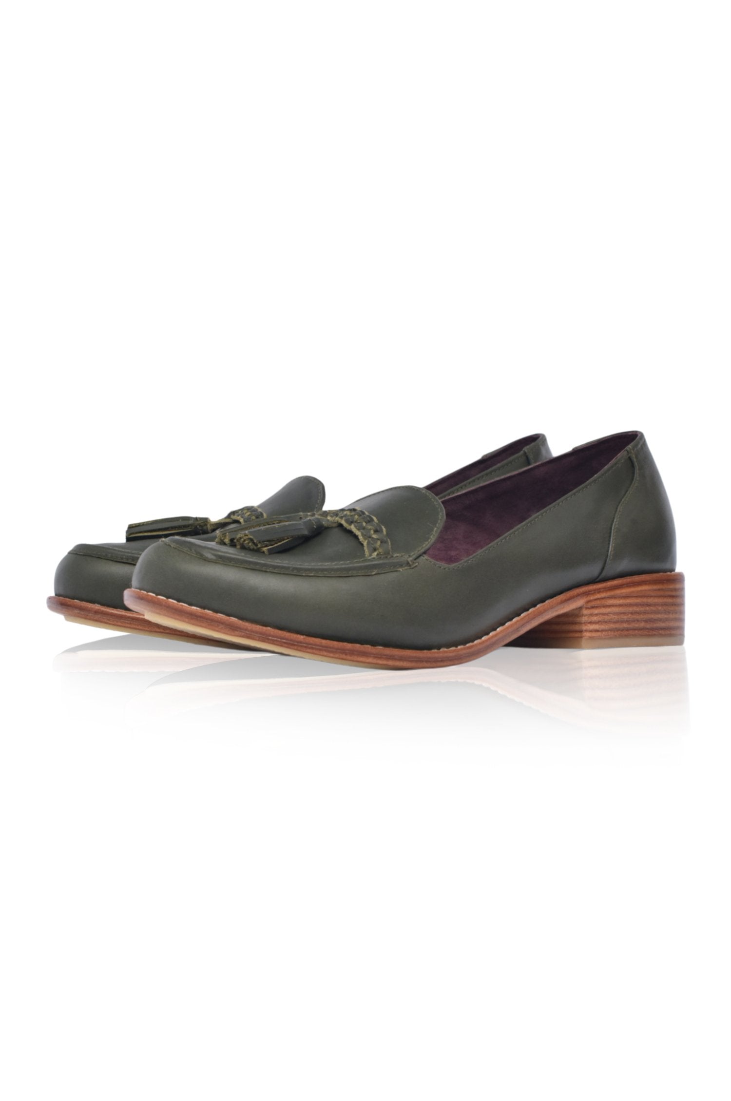 Brooklyn Leather Loafers - Horizon Bliss