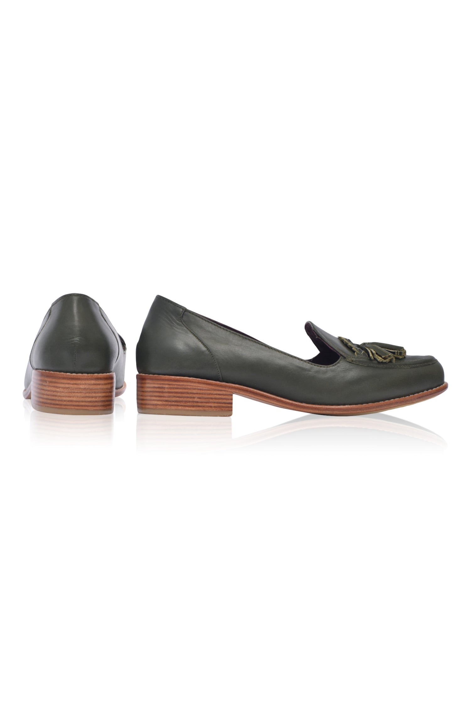 Brooklyn Leather Loafers - Horizon Bliss