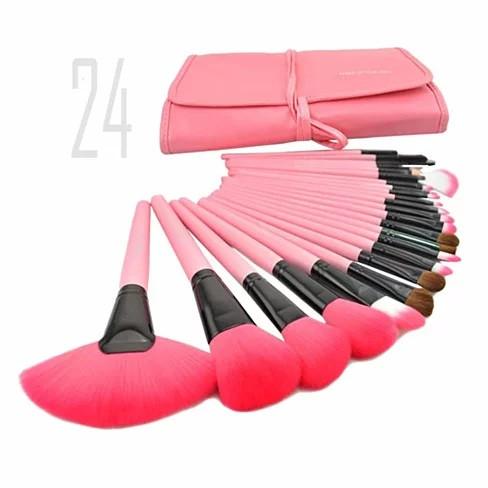 24 Piece High Quality Makeup Brush Set