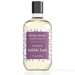 17oz Bubble Bath- Fig Apricot- Deep Steep - Horizon Bliss