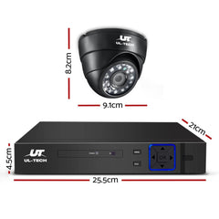 UL-Tech CCTV Security System 2TB 4CH DVR 1080P 4 Camera Sets - Horizon Bliss