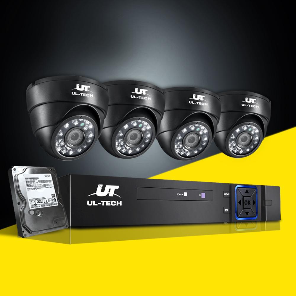 UL-Tech CCTV Security System 2TB 4CH DVR 1080P 4 Camera Sets - Horizon Bliss