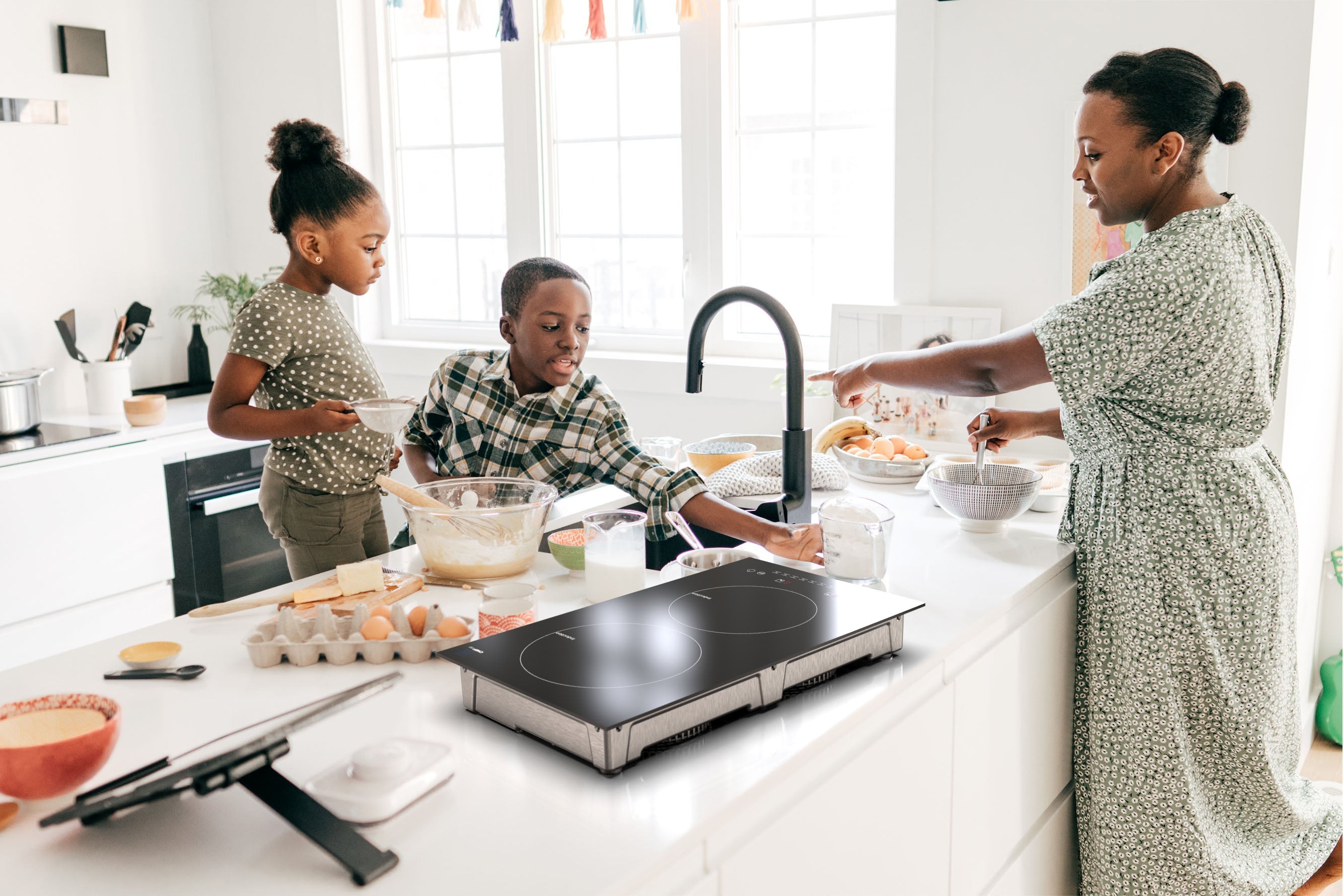 CHEFTop Pro - Dual Burner Induction Cooktop With Optional Induction - Horizon Bliss