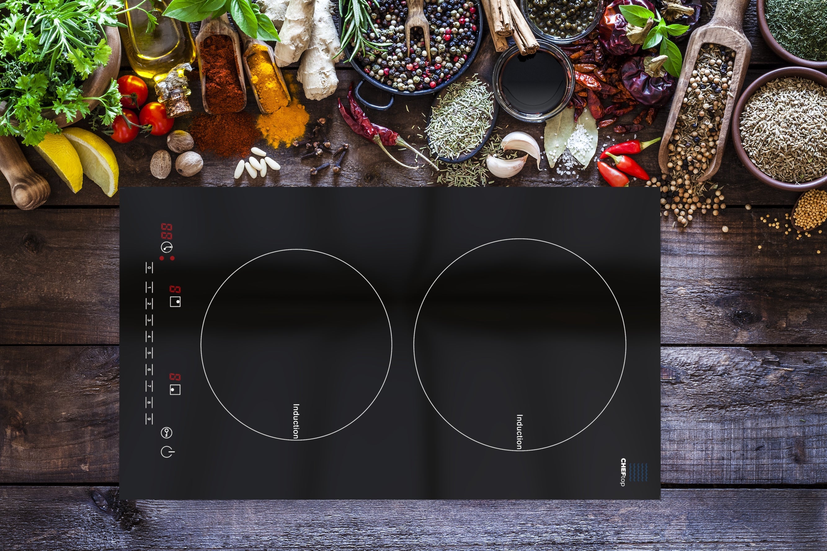 CHEFTop Pro - Dual Burner Induction Cooktop With Optional Induction - Horizon Bliss