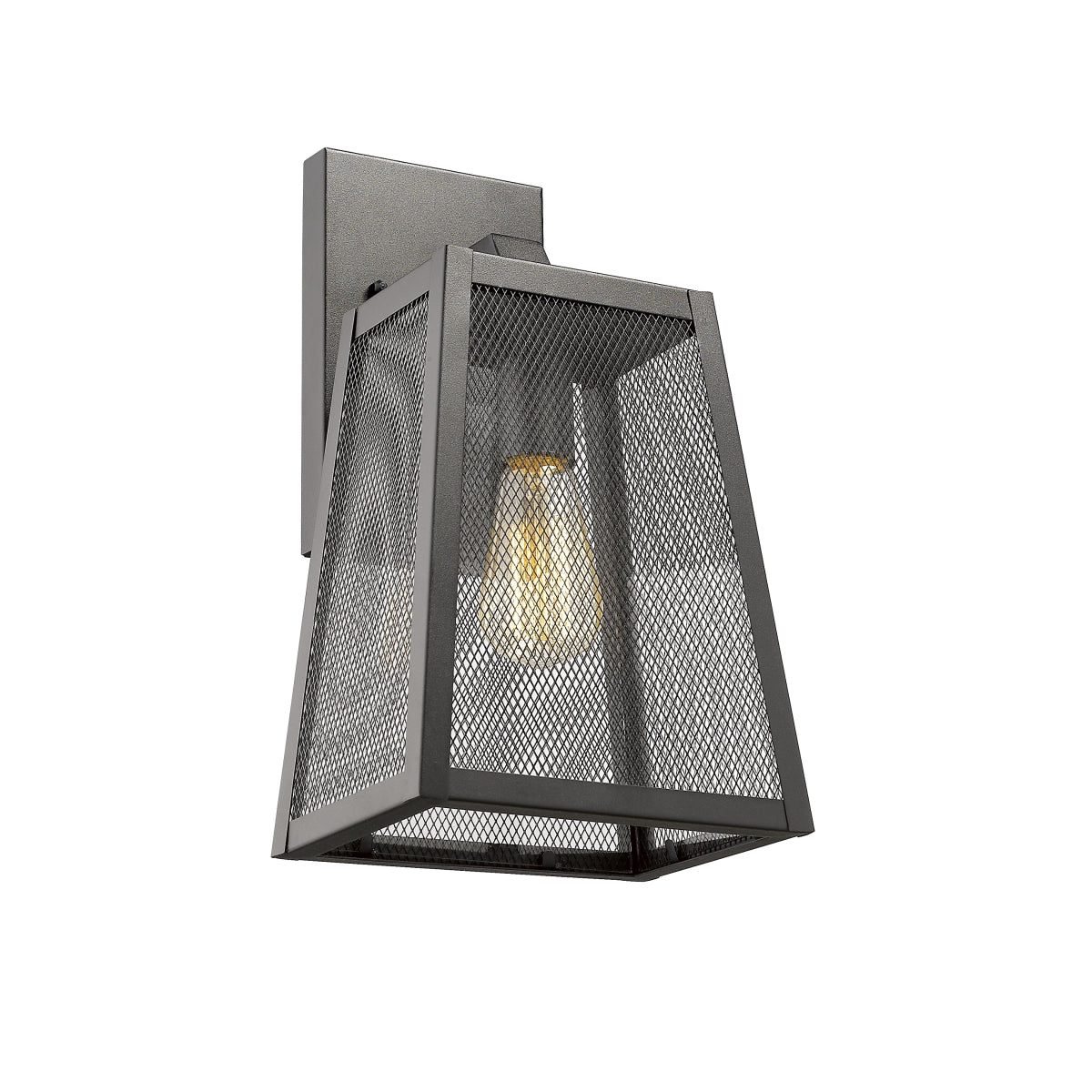 Chloe Lighting CH2D286BK15-OD1 Emerson Industrial 1 Light Textured Bla - Horizon Bliss