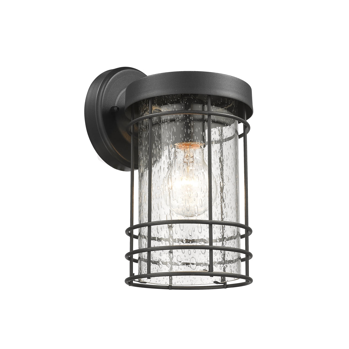 Chloe Lighting CH2S092BK10-OD1 Jefferson Transitional 1 Light Textured - Horizon Bliss