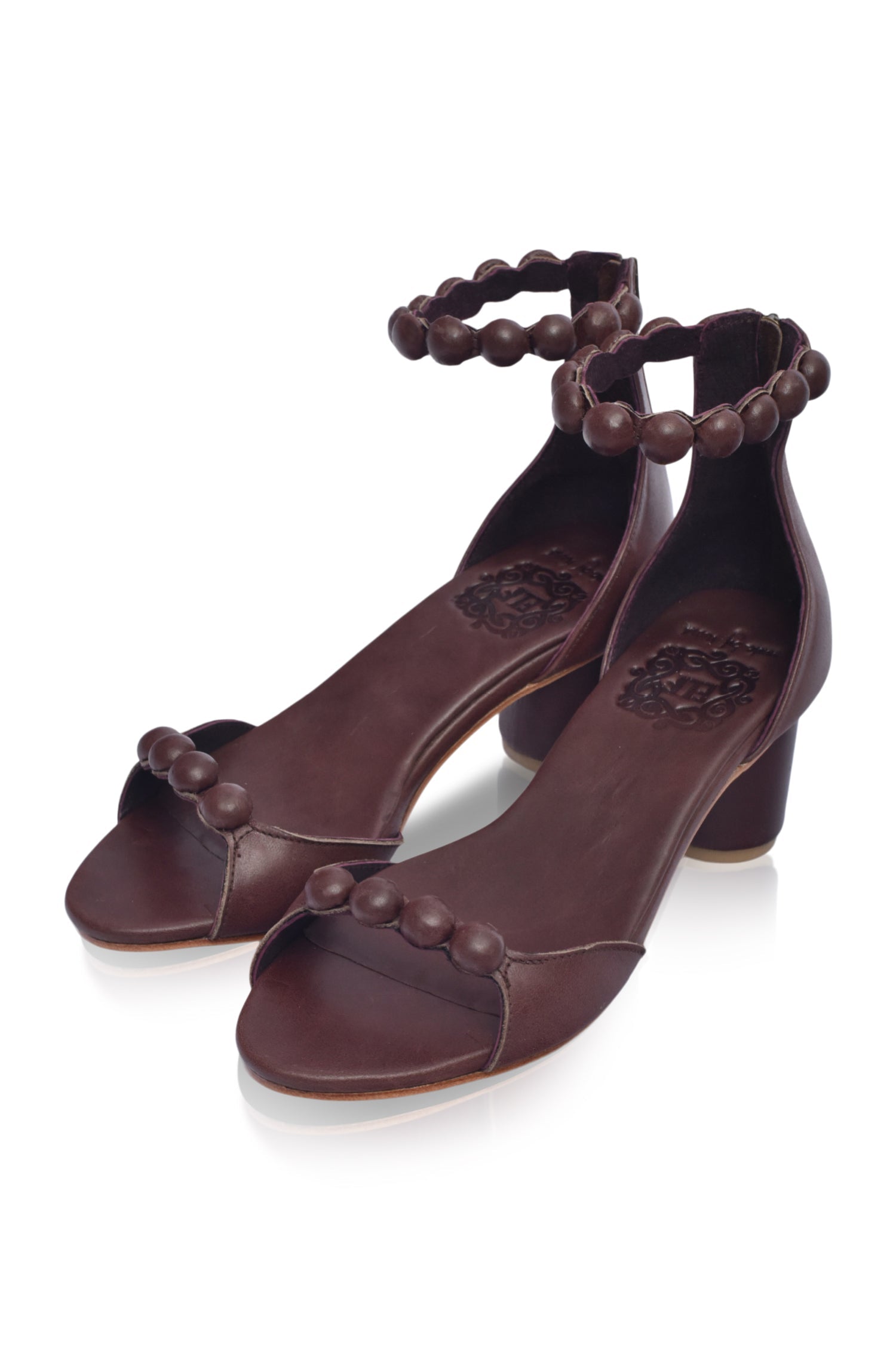 Candy Round Heel Sandals - Horizon Bliss