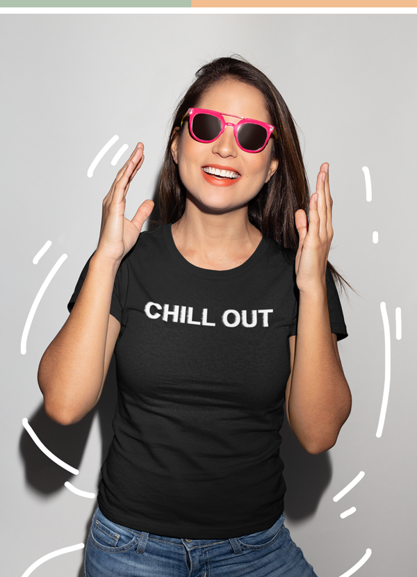 Chill Our Women T-shirt - Horizon Bliss