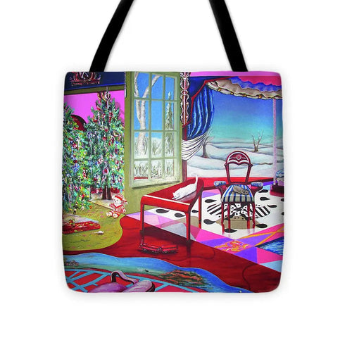 Christmas Painting - Tote Bag