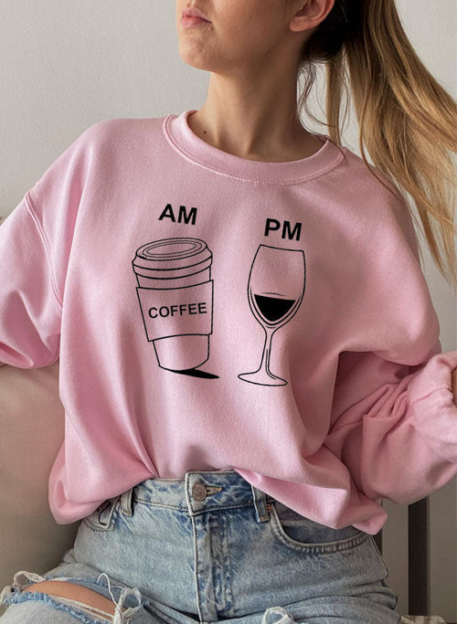 Coffee & Wine Sweat Shirt