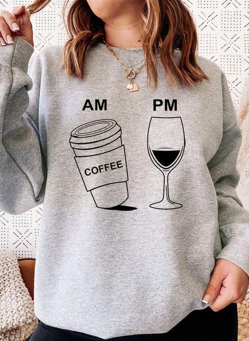 Coffee & Wine Sweat Shirt