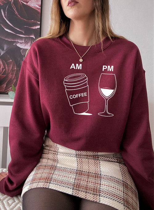 Coffee & Wine Sweat Shirt