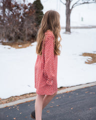 Geometric Print Shift Dress