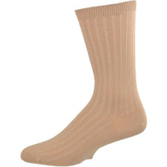 Big Boys & Girls (Unisex) Classic Dress Uniform Ribbed Crew Socks - Horizon Bliss