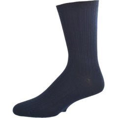 Big Boys & Girls (Unisex) Classic Dress Uniform Ribbed Crew Socks - Horizon Bliss