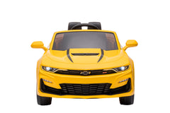 DUST N ROADS HL558 CHEVROLET CAMARO RIDE ON CAR- YELLOW