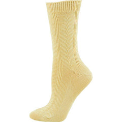 Chevron Pattern Medium Weight Bamboo Crew Socks 3 Pair Pack - Horizon Bliss