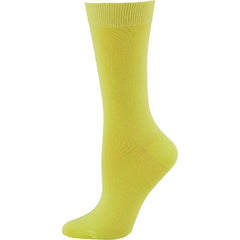 Women's Solid Color Bamboo Crew Socks - 3 Pairs - Horizon Bliss