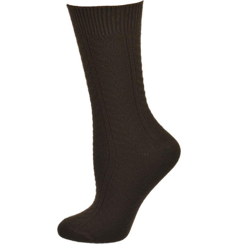 Chevron Pattern Medium Weight Bamboo Crew Socks 3 Pair Pack - Horizon Bliss