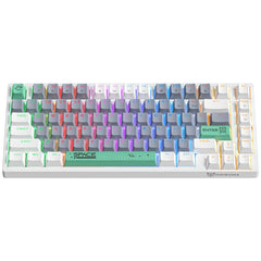 ONIKUMA G52 82 Keys RGB Lighting Wired Mechanical Keyboard, Type:Brown - Horizon Bliss