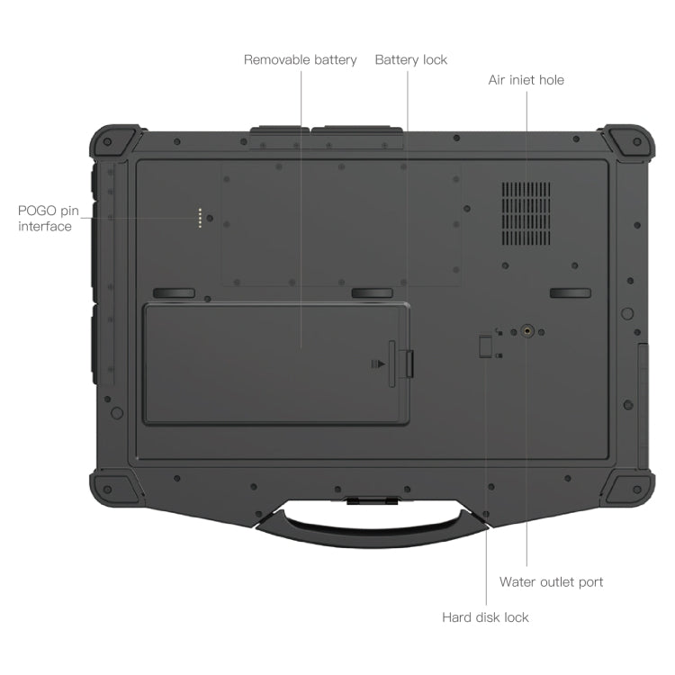 CENAVA EM-X15T Rugged Laptop, 16GB+256GB, 15.6 inch Windows11 Intel - Horizon Bliss